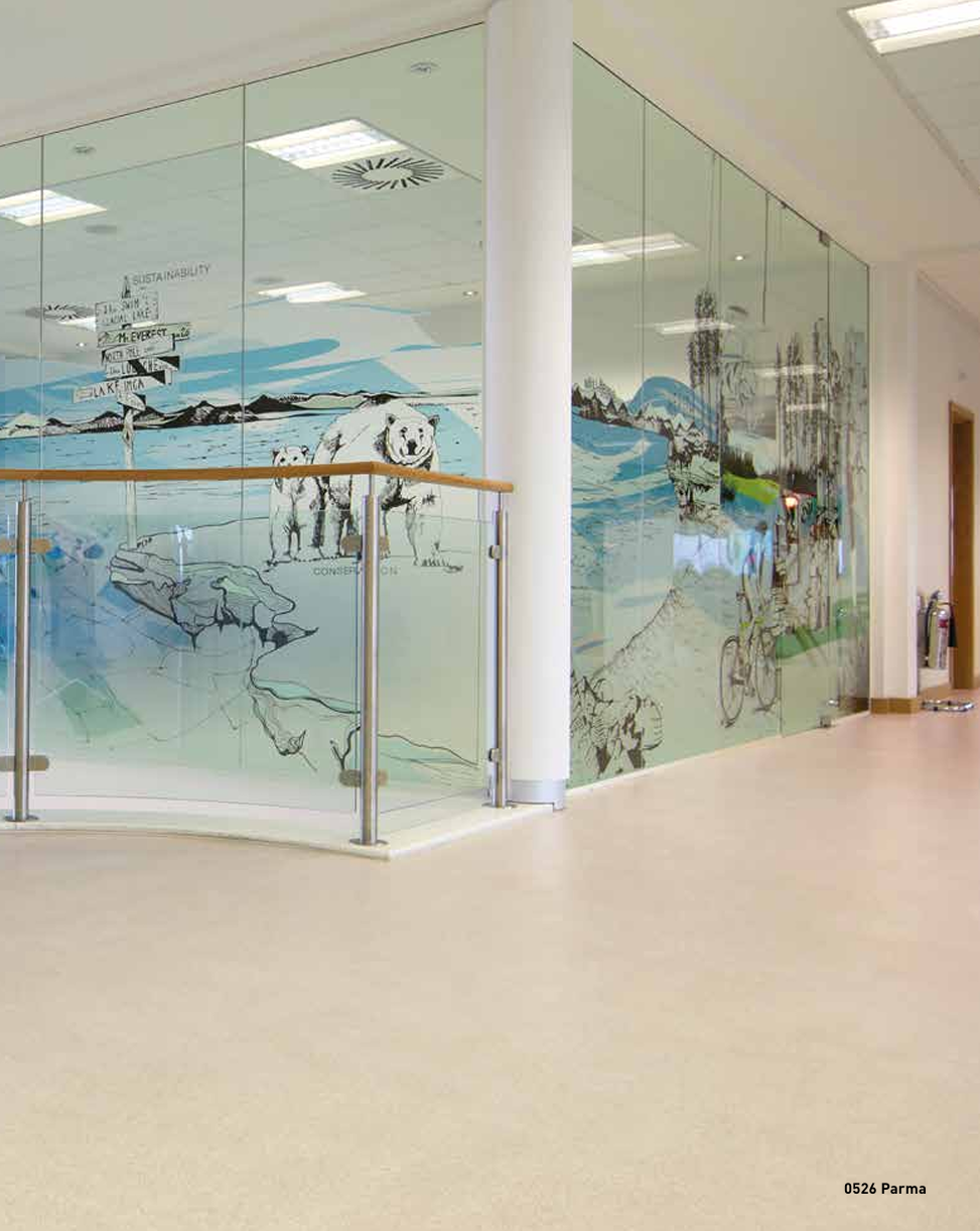 £12.99m2 - Gerflor Taralay Impression Control – 0526 Parma Heavy Commercial Sheet Vinyl (FULL ROLL 25m x 2m) 50m2 total