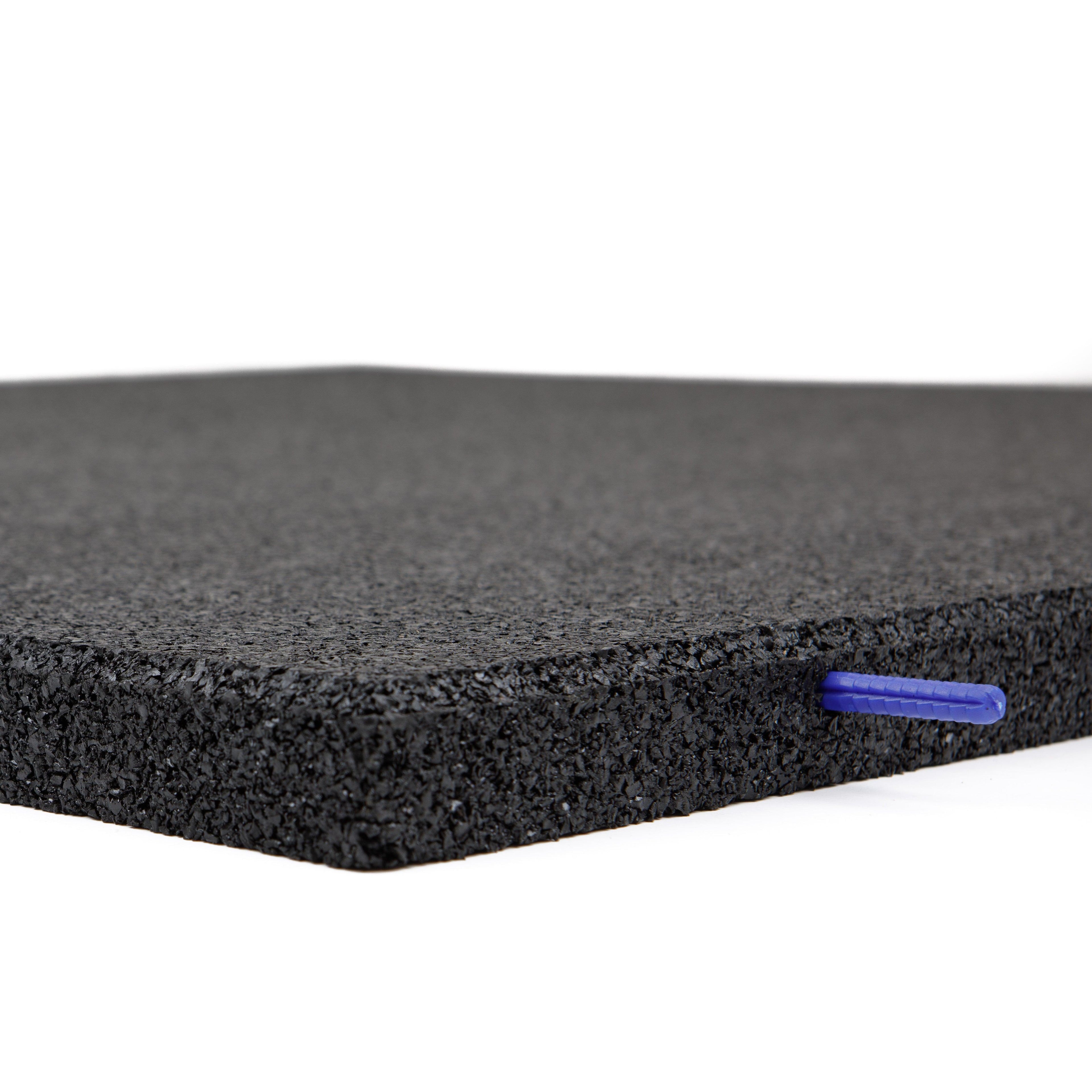 Rubber Outdoor 1m x 1m Outdoor Gym Tiles - 30mm