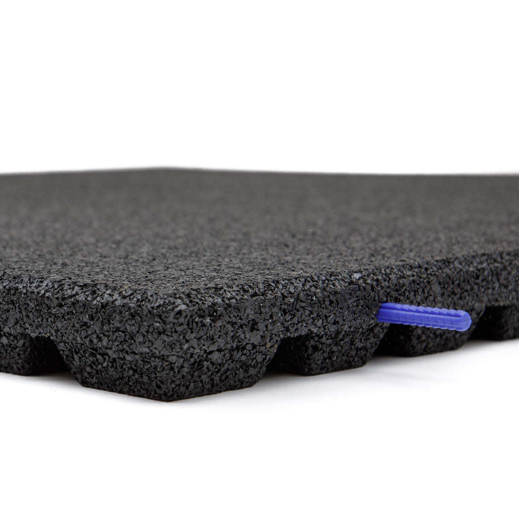 Rubber Outdoor 1m x 1m Outdoor Gym Tiles - 43mm