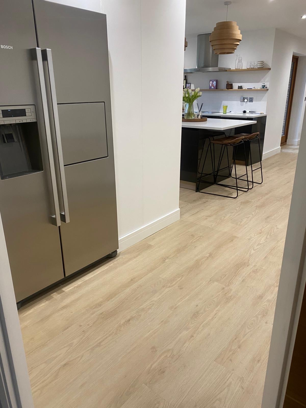 £15.00 FULL PLANK SAMPLE - Endura Commercial LVT Dusty Beige Oak Full Plank | R11 Slip Rating | 3mm thick | 0.7mm Wear Layer