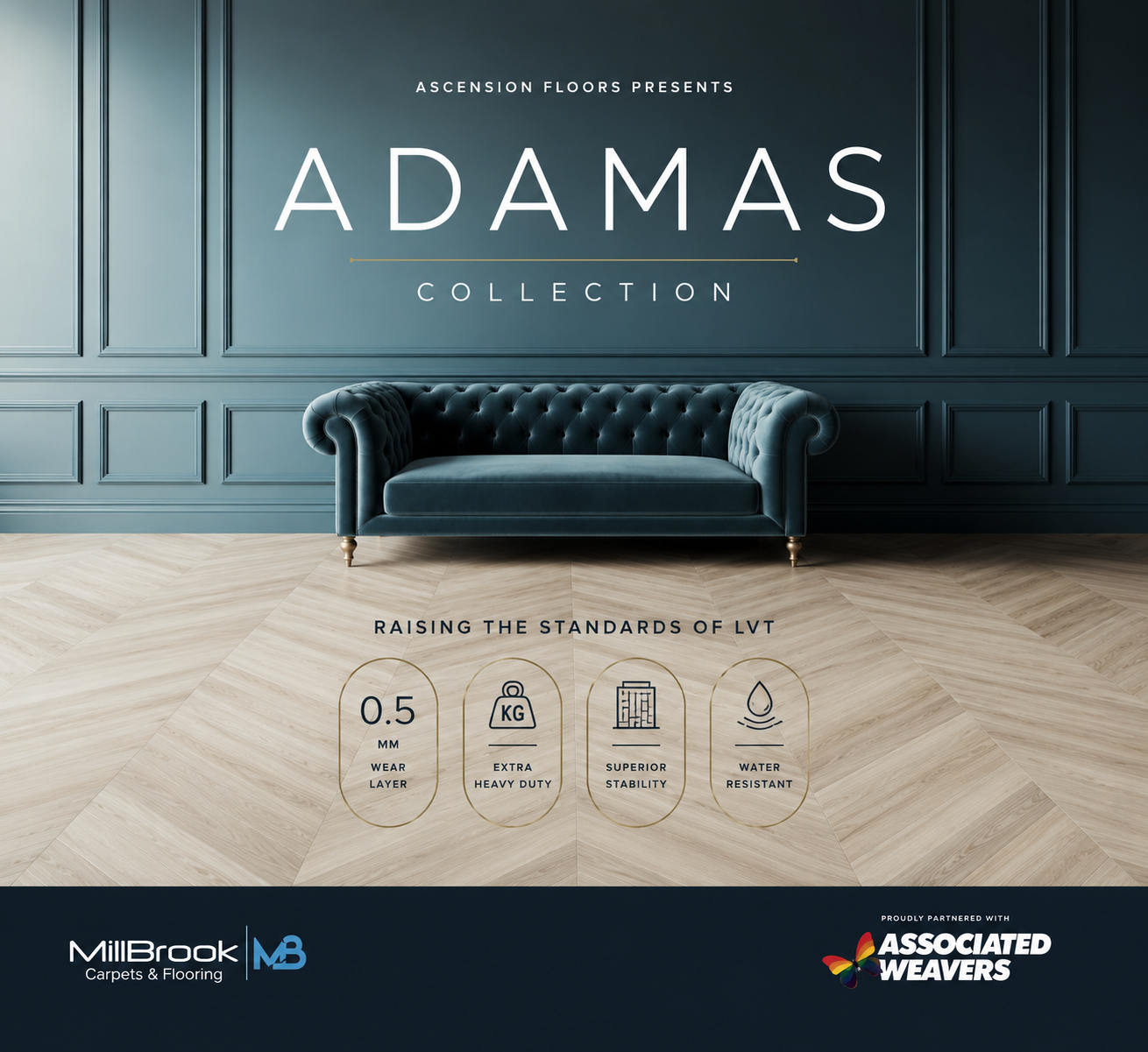 ADAMAS Athena Straight Plank — Driftwood