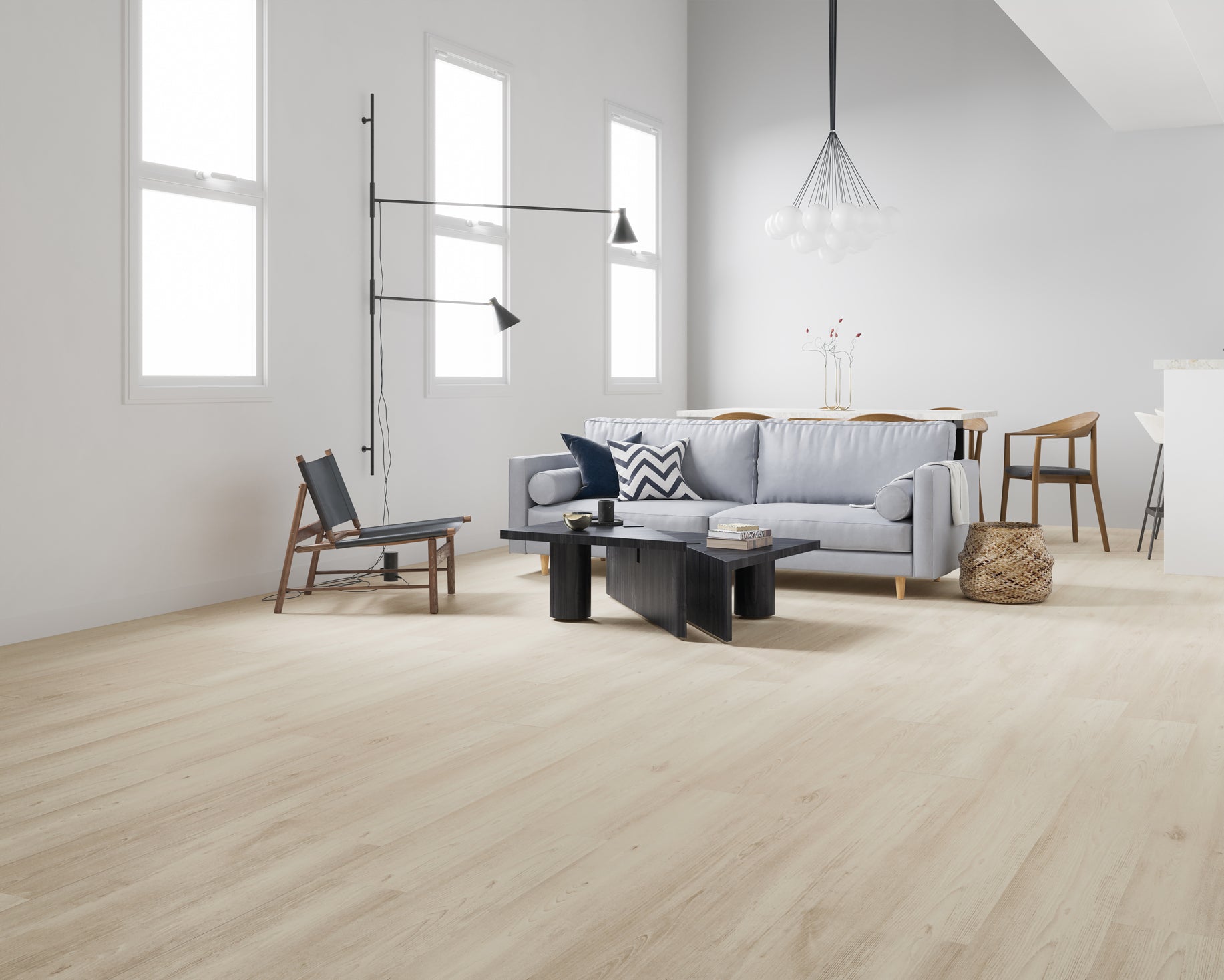 Brampton Chase White Painted Oak