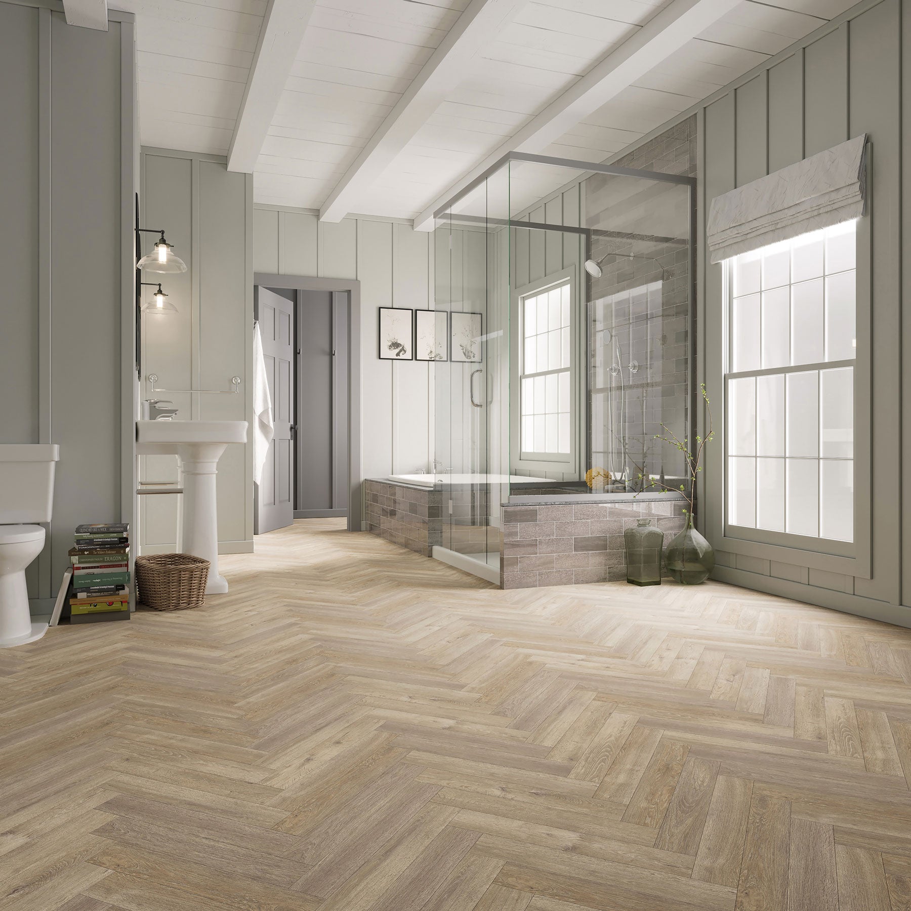 Brampton Chase European Oak Herringbone 16 x 4"