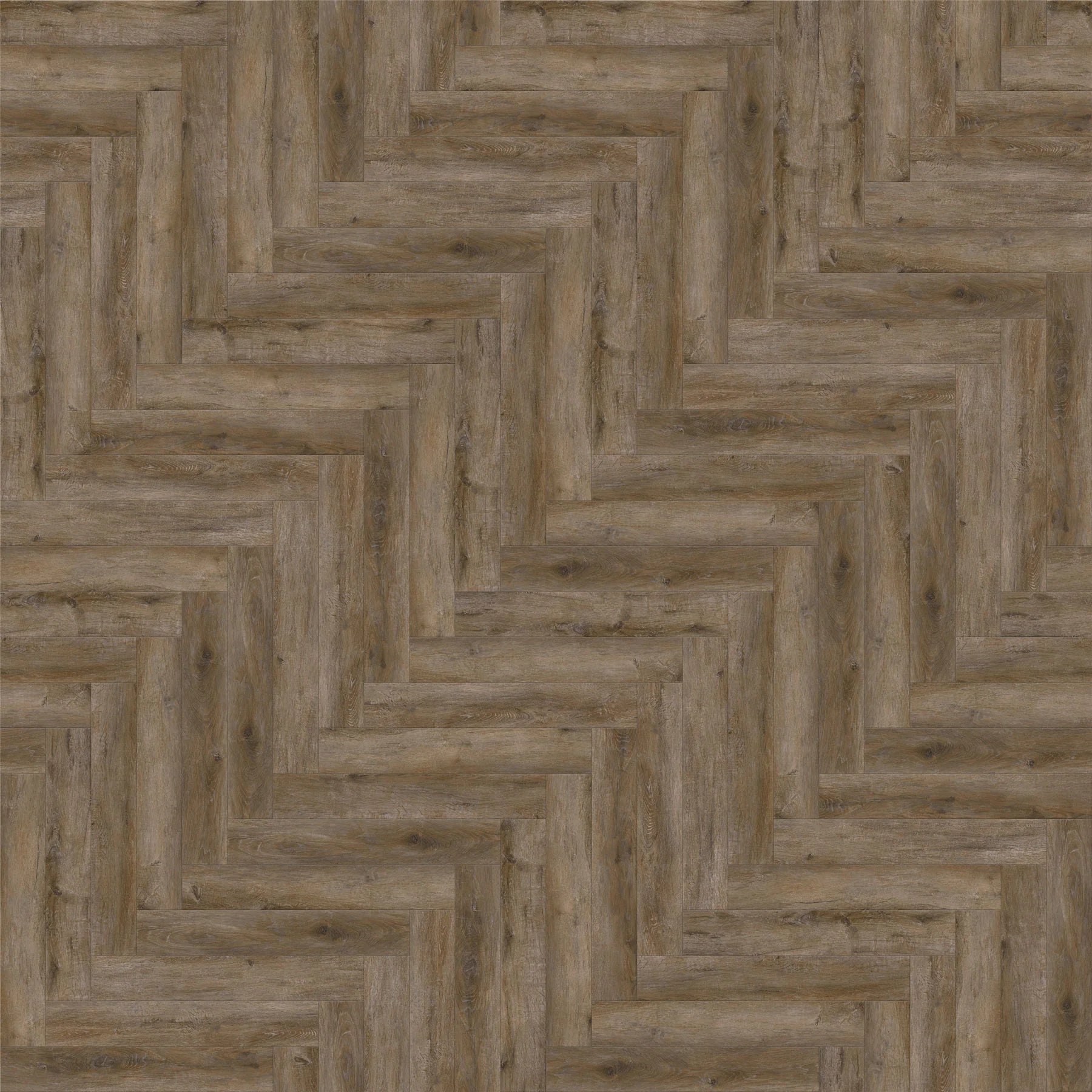 Brampton Chase Studio Designs Smokey Bay Herringbone 24" x 4.5"