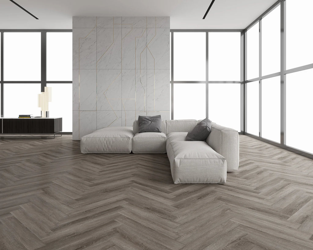 Brampton Chase Studio Designs Urban Dusk Herringbone 24" x 4.5"