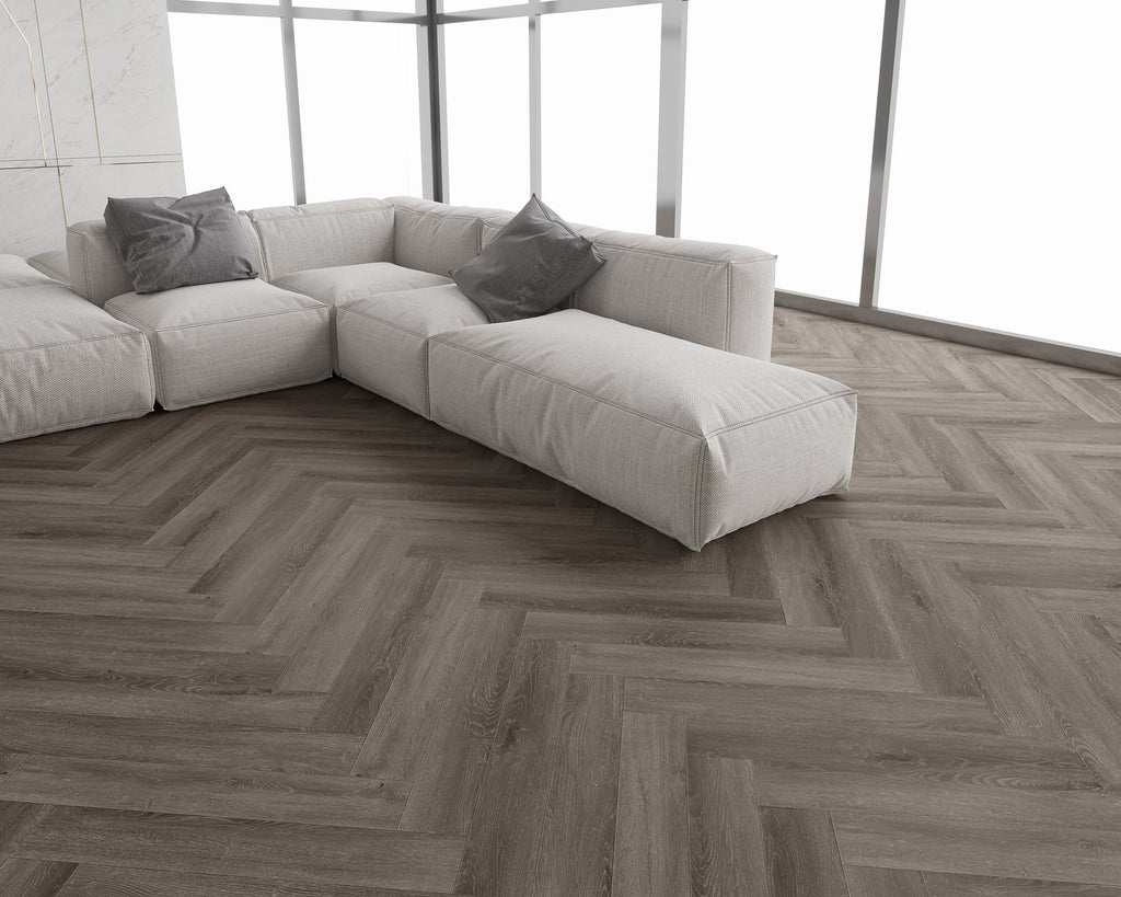 Brampton Chase Studio Designs Urban Dusk Herringbone 24" x 4.5"