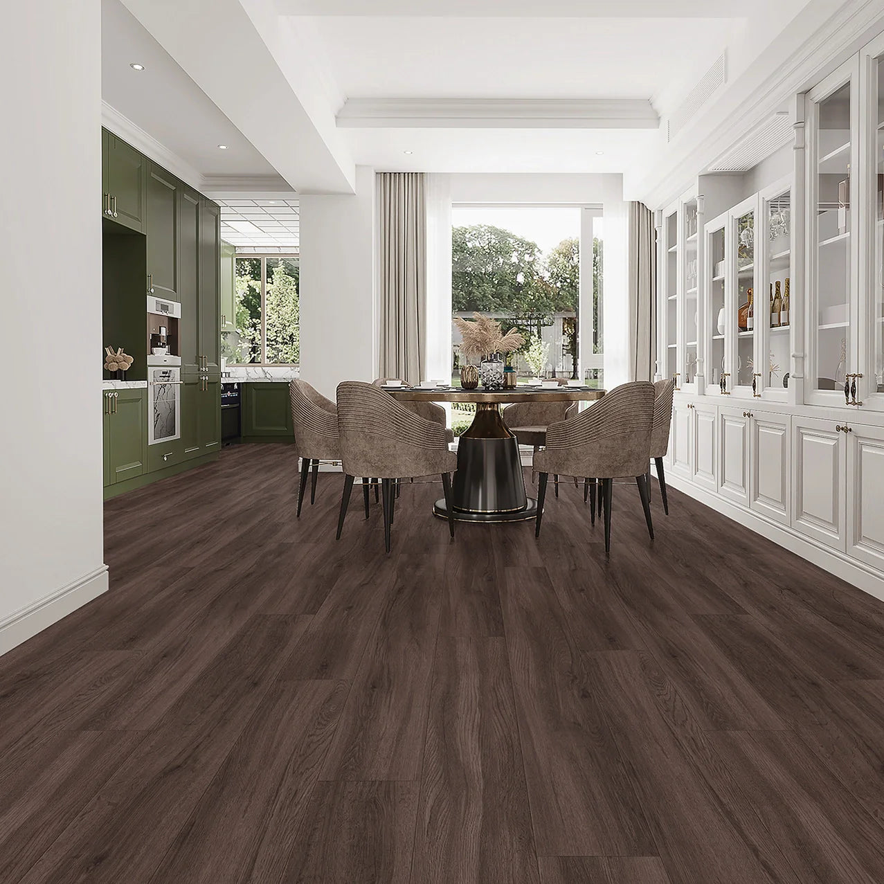 Brampton Chase Studio Designs Dark Umber Large Plank 48" x 7.25"