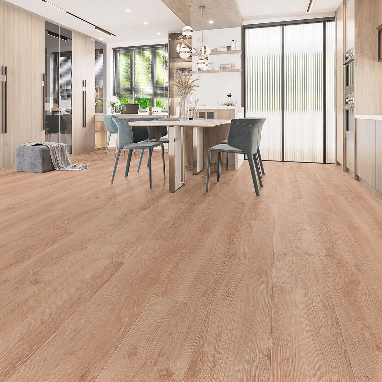 Brampton Chase Studio Designs Natural Oiled Oak Large Plank 48" x 7.25"