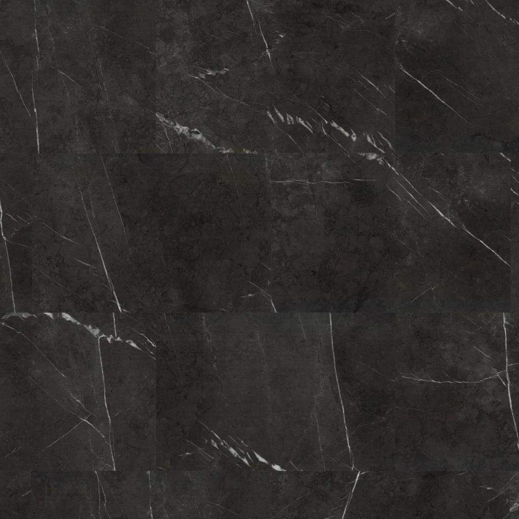 Brampton Chase Stones Marble Carrera Black 12 x 18"