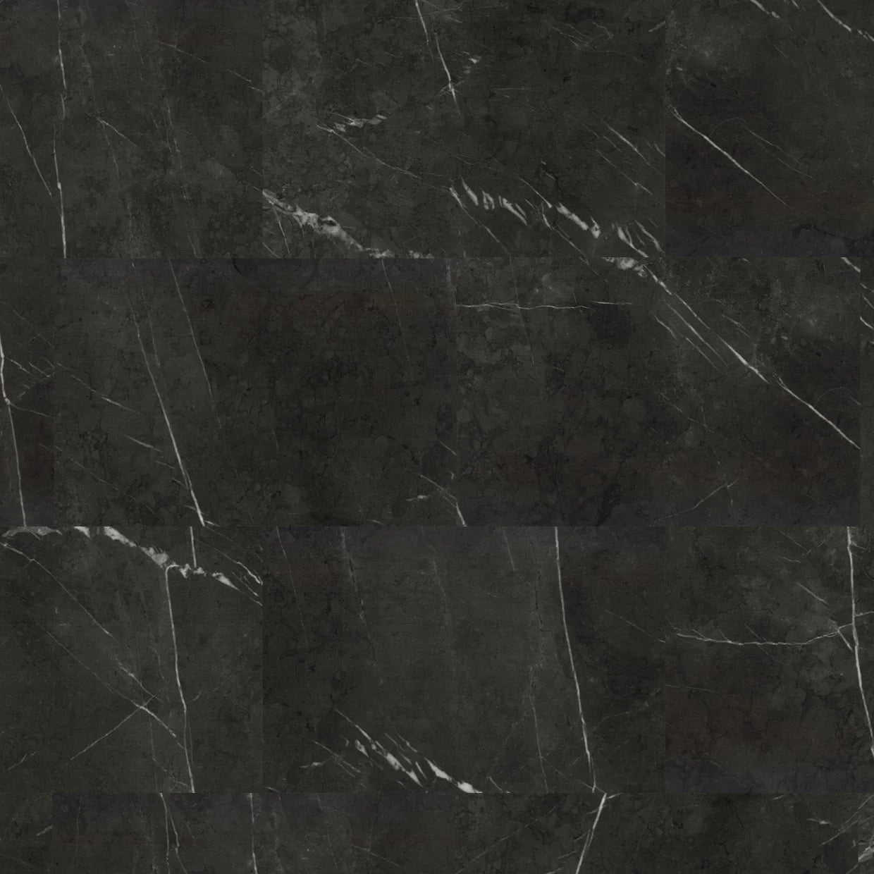 Brampton Chase Stones Marble Carrera Black 12 x 18"