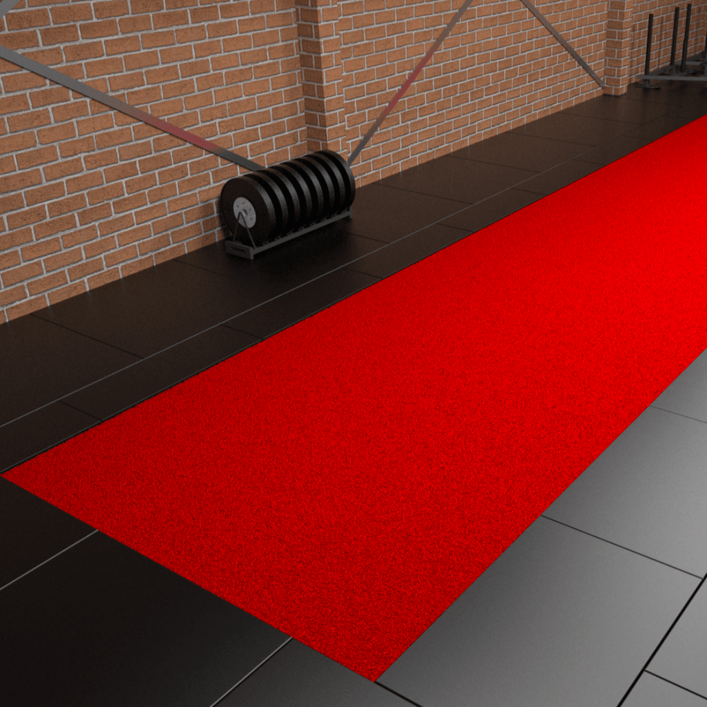 Sprung Plain Colour Uni Indoor Sprint Track - 2m Wide