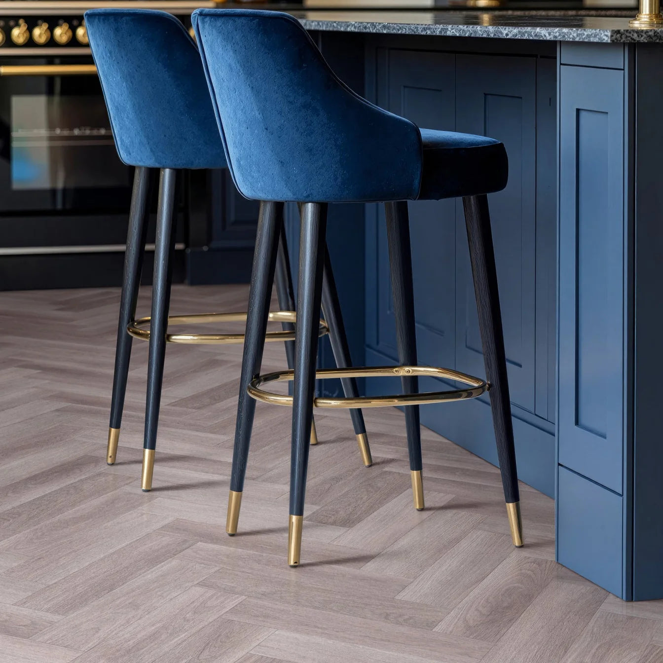 Brampton Chase Studio Designs Heather Grey Herringbone 16" x 4"