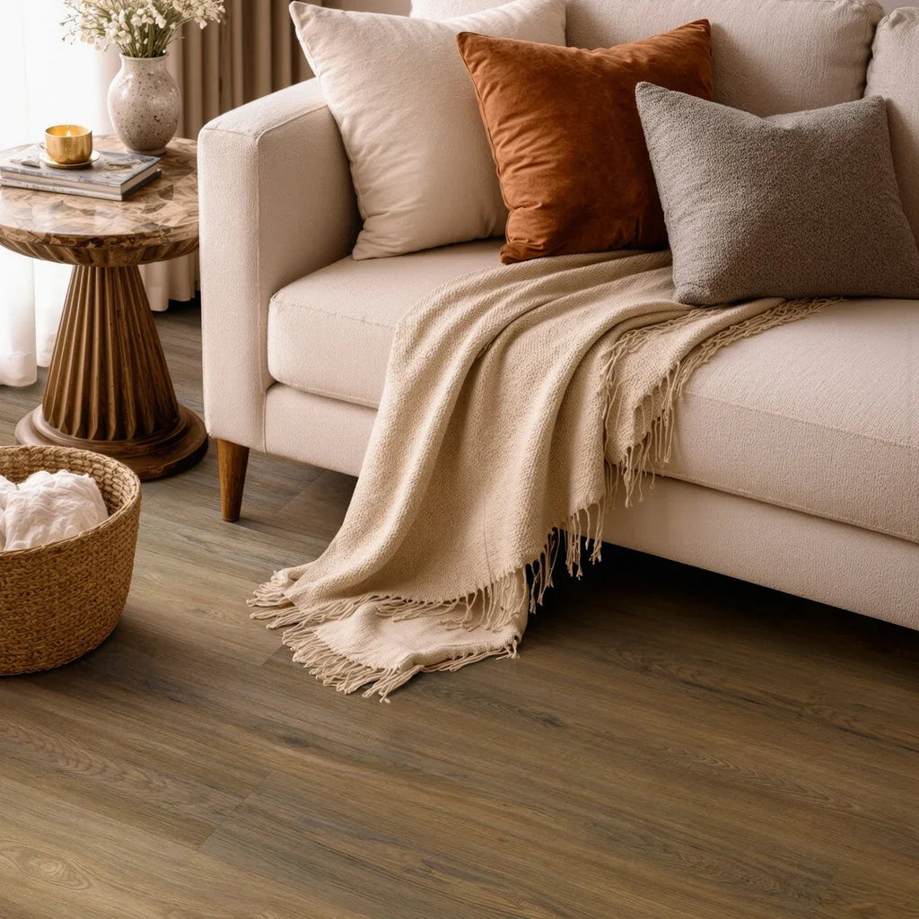 Brampton Chase Metro Bloomsbury Bronze Large Plank LVT room setting