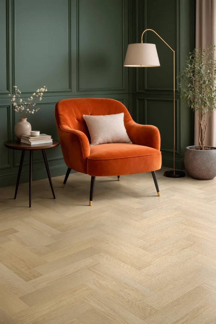 Brampton Chase Metro Hampstead Rye Herringbone 16 x 4"