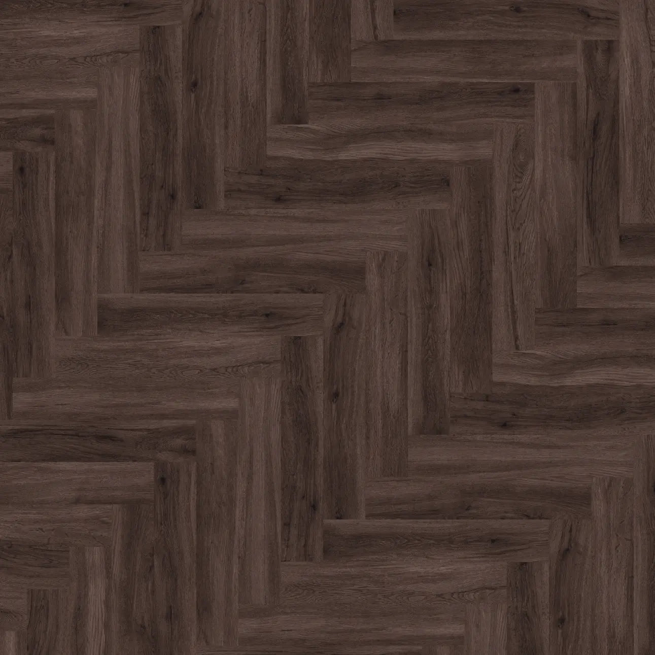 Brampton Chase Studio Designs Dark Umber Herringbone 24" x 4.5"