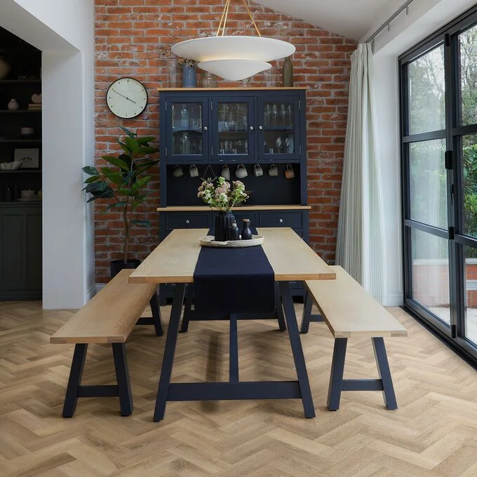 Colonia Midsummer Oak 4643 Small Parquet Gluedown LVT (3.34m2 per pack)