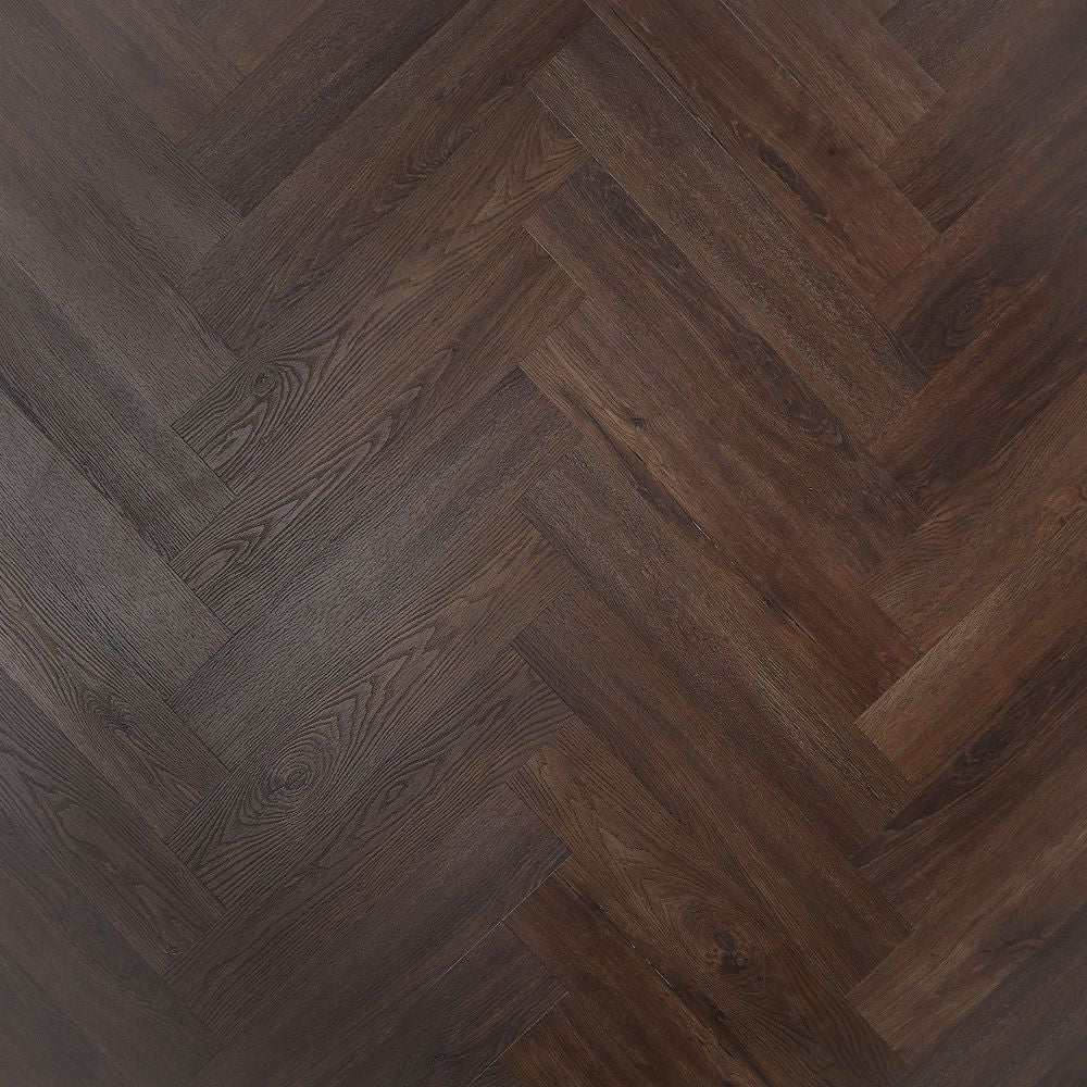 £5.00 FULL PLANK SAMPLE - Explora Commercial LVT Cottage Oak Herringbone | R11 Slip Rating | 3mm thick | 0.7mm Wear Layer