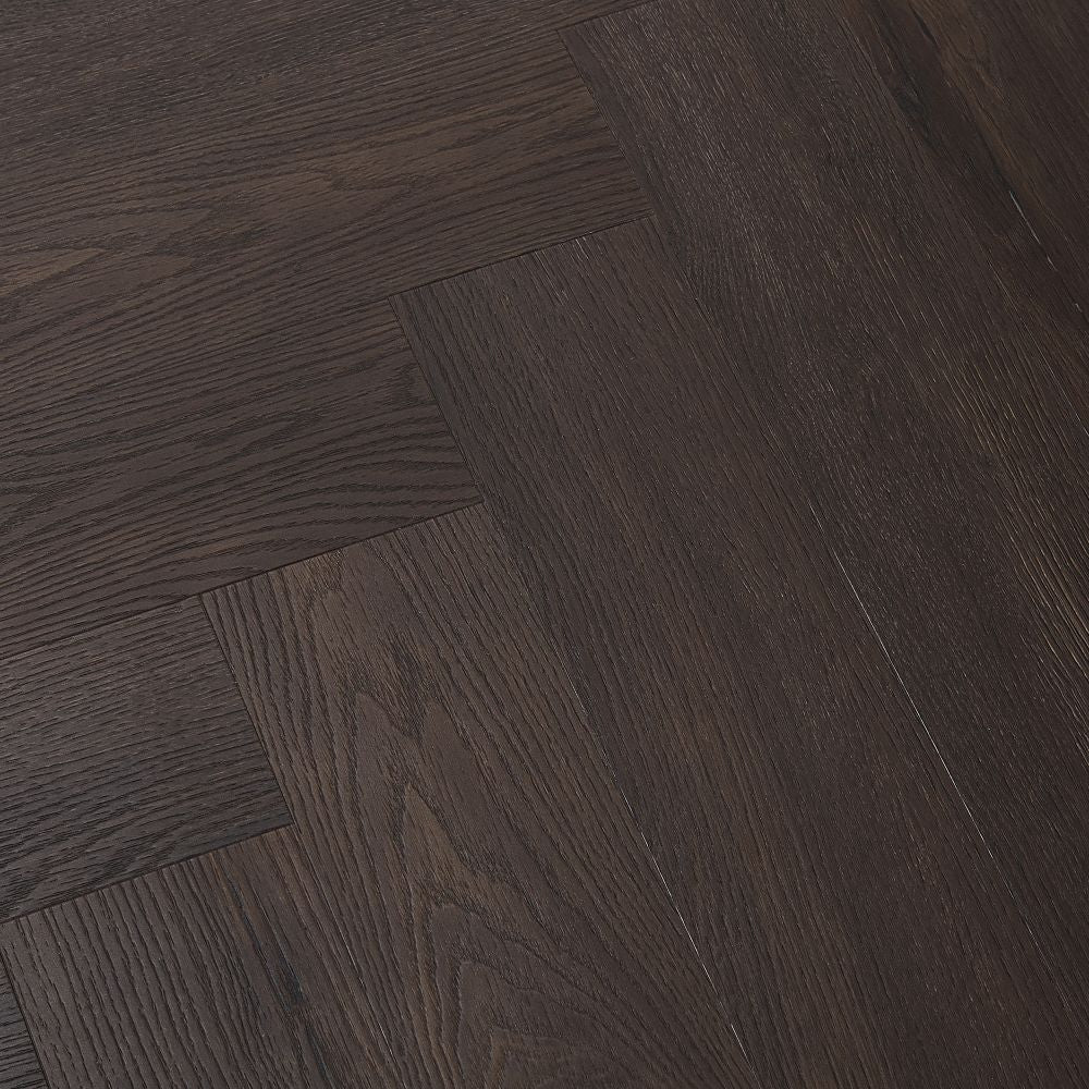 £5.00 FULL PLANK SAMPLE - Explora Commercial LVT Cottage Oak Herringbone | R11 Slip Rating | 3mm thick | 0.7mm Wear Layer