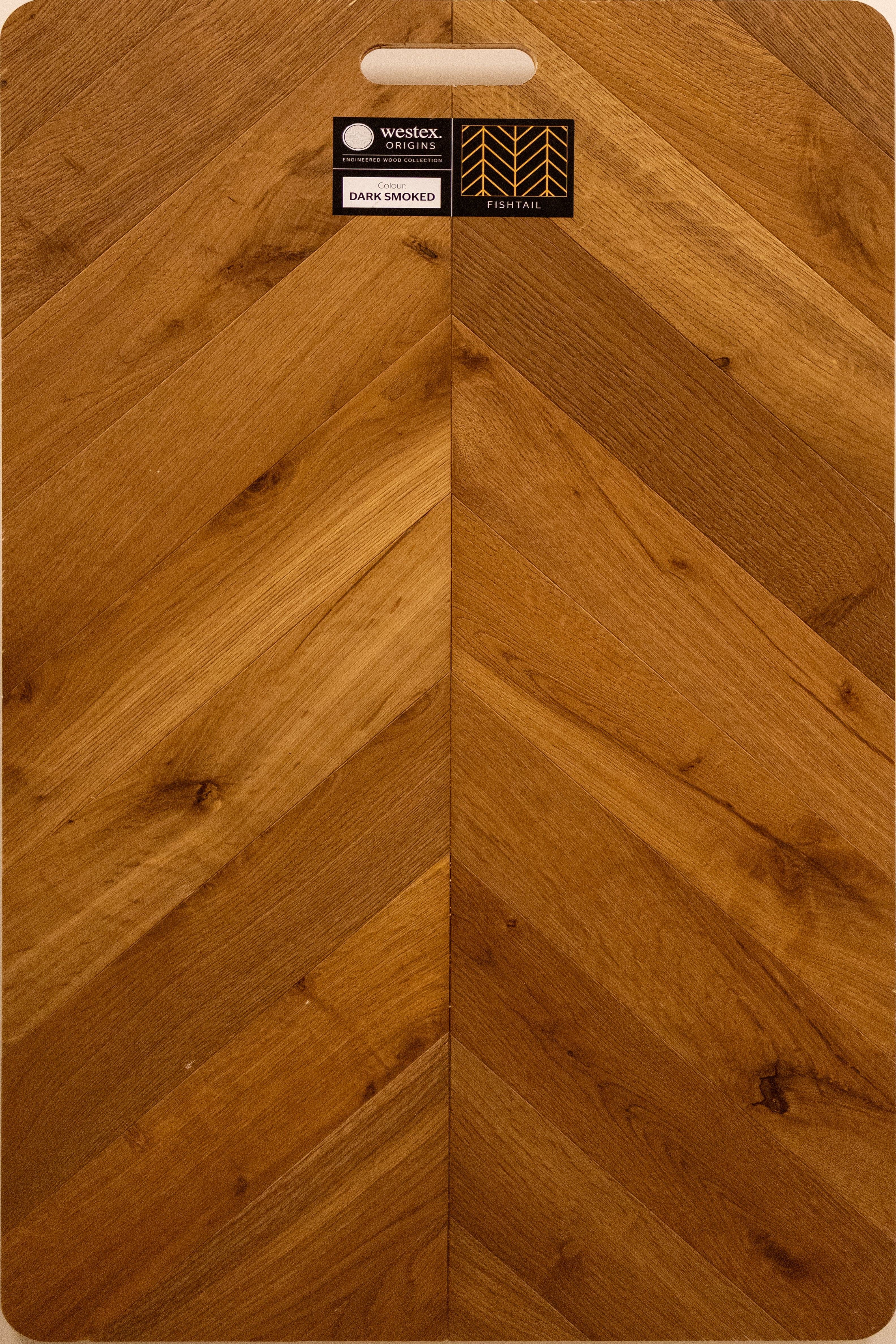 Westex Origins Fishtail Engineered Wood Flooring — Dark Smoked