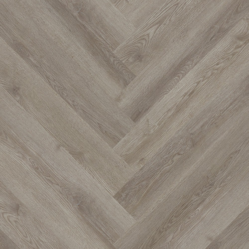 £19.95m² - Hagley Signature 30 Lye Grey Oak Gluedown LVT Herringbone (5.0625m² per box)