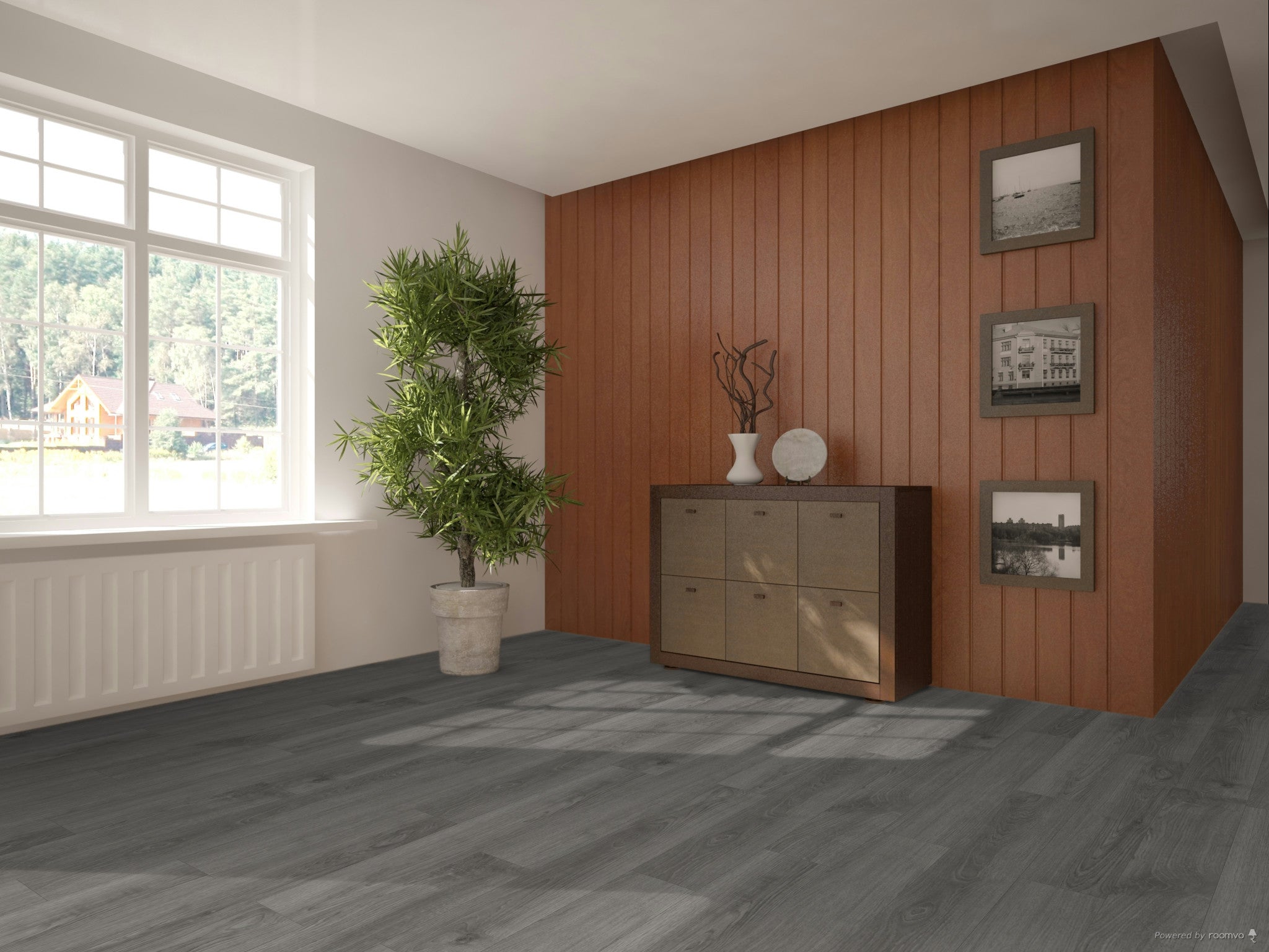 £14.74m2 - LX Luxury Full Plank Gluedown LVT Grey Oak (1 x Pack of 4.75m2)