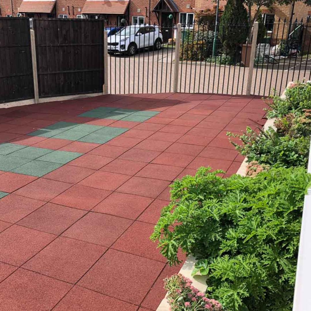 Rubber Paving Slabs | Outdoor Surfacing Rubber Pavers
