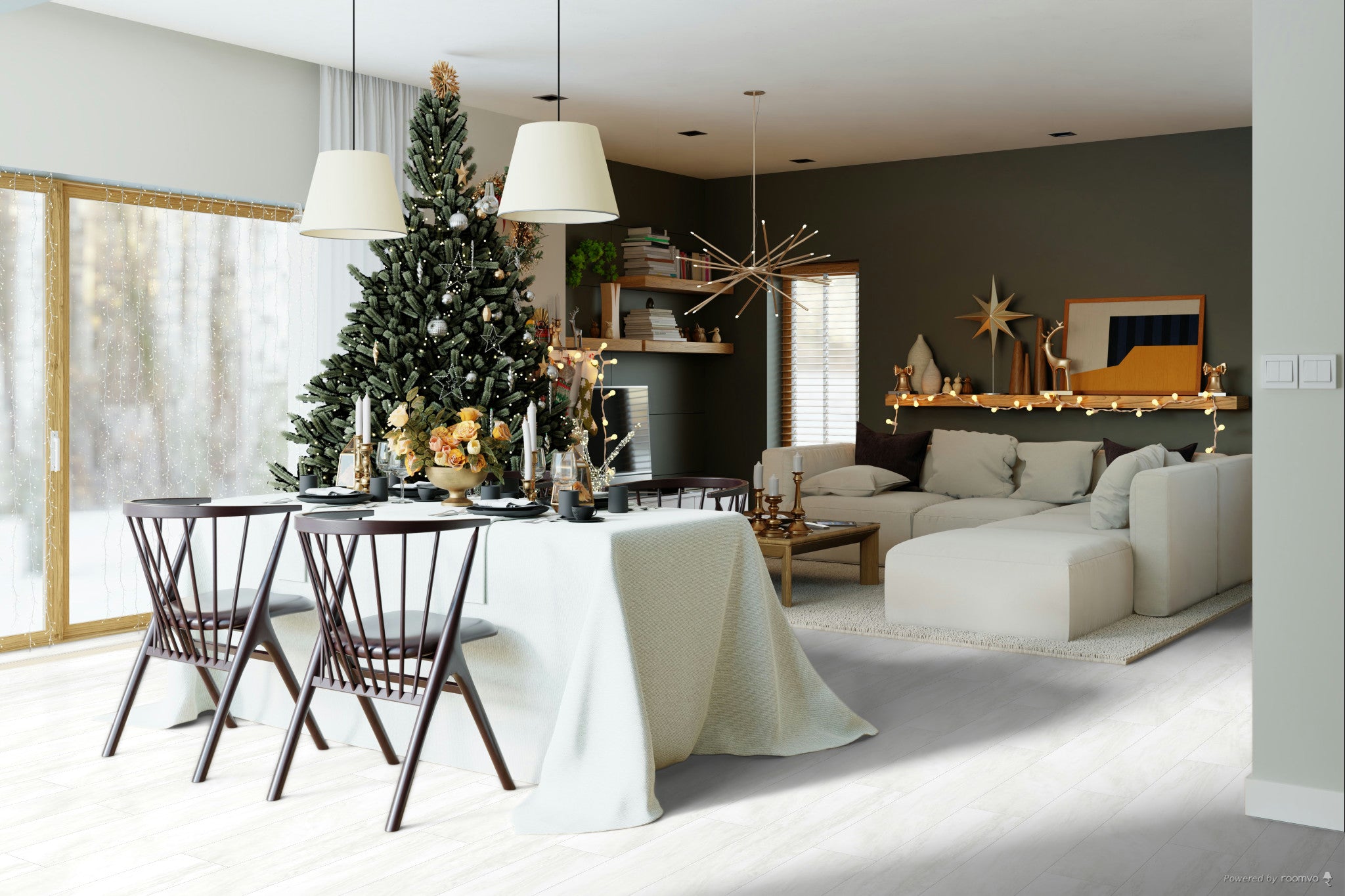 £14.40m2 - LX Luxury Stone Effect Gluedown LVT Marble (1 x Pack of 4.86m2)