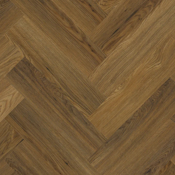 Brampton Chase Metro Bloomsbury Bronze Herringbone luxury vinyl flooring sample