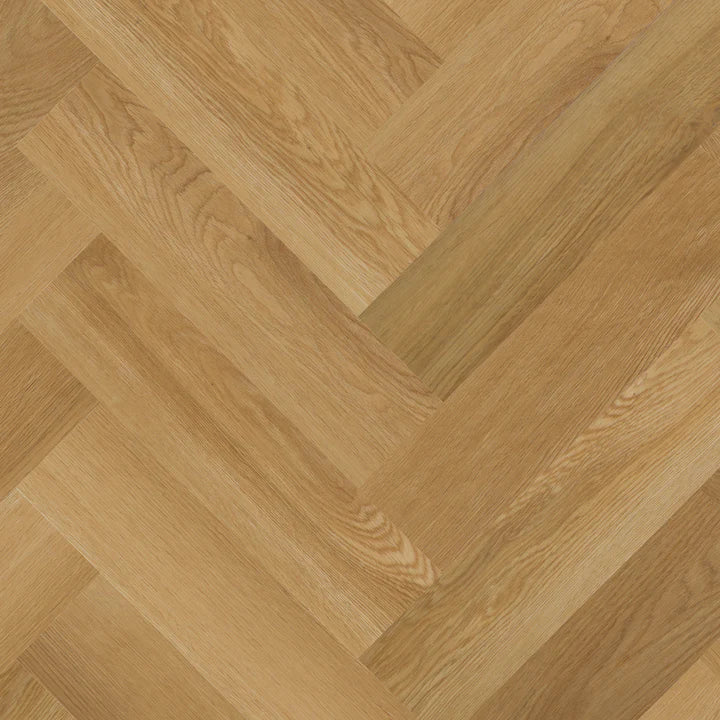 Brampton Chase Metro Docklands Gold Herringbone luxury vinyl flooring sample