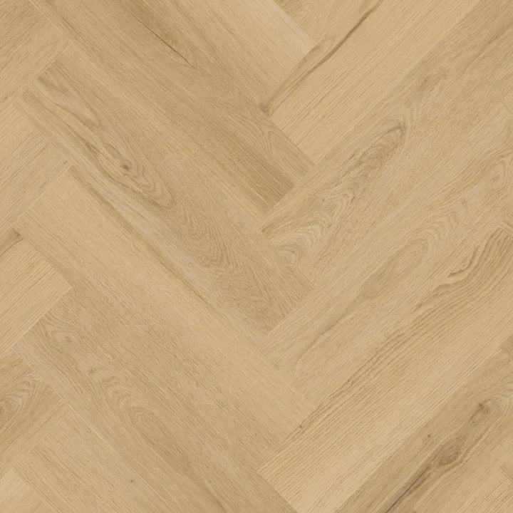 Brampton Chase Metro Farringdon Beige Herringbone luxury vinyl flooring sample