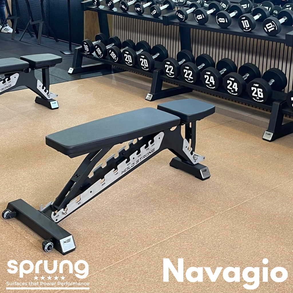Sprung Konnecta Navagio Premium Gym Flooring Mats - 20mm (NEW PRODUCT)