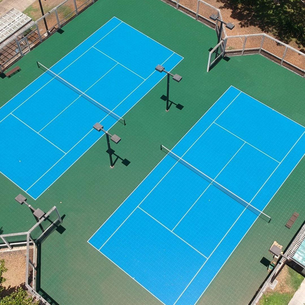 Tennis Court System (Singles) | Includes Court Markings