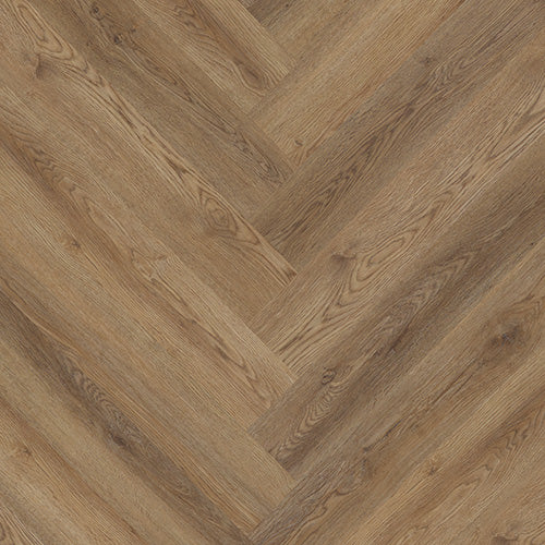 £25.50m² - Hagley Signature 30 Amblecote Rich Oak Click LVT Herringbone (2.06m² per box)