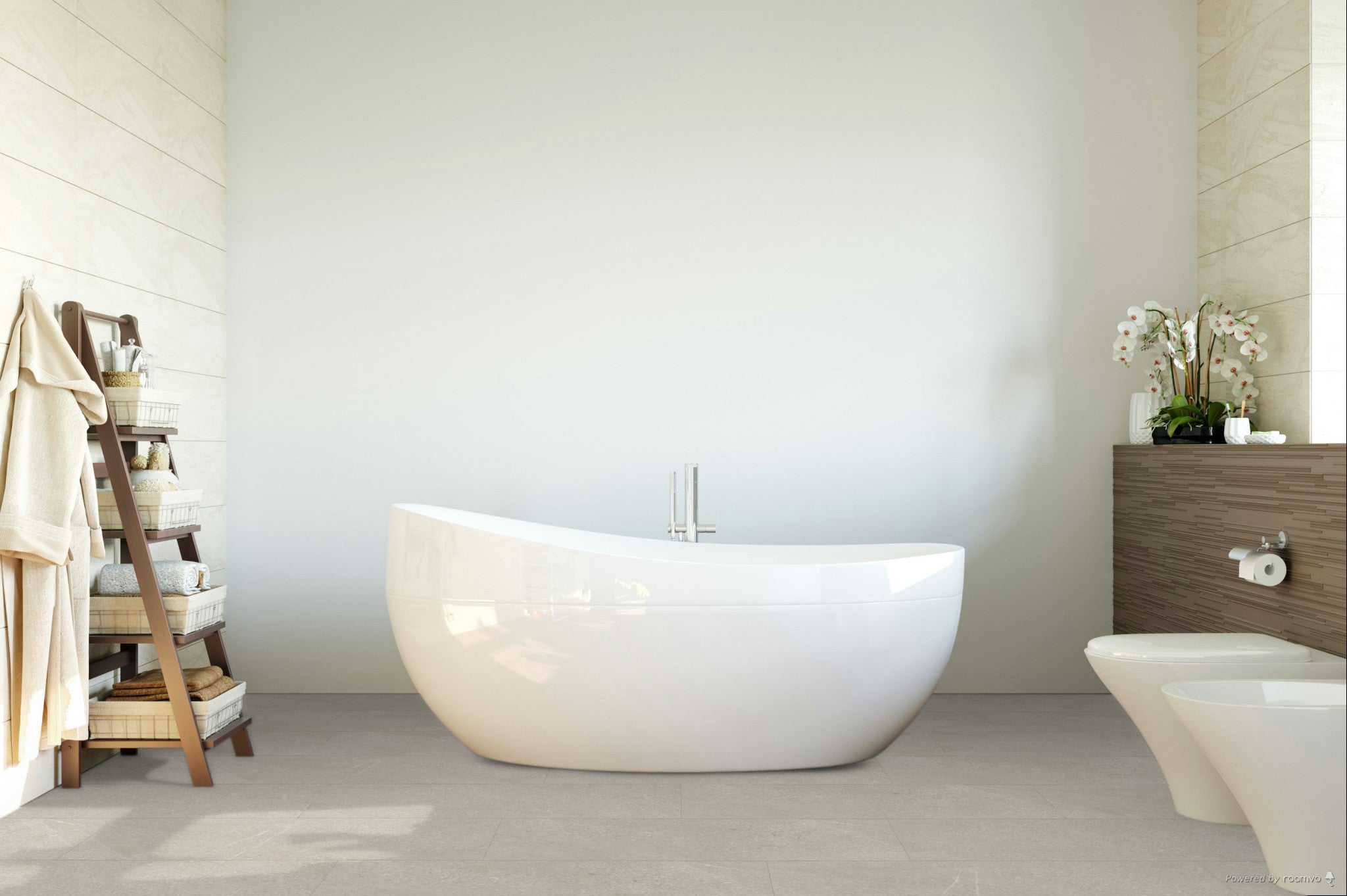 £14.40m2 - LX Luxury Stone Effect Gluedown LVT Sandstone (1 x Pack of 4.86m2)