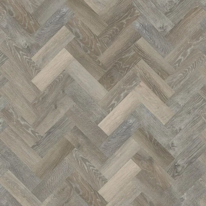 £15.99m2 - Sierra Exempla Gluedown LVT Berkley Oak Small Parquet | R10 Slip Rating | 2.5mm thick | 0.55mm Wear Layer (3.34m2 per pack)