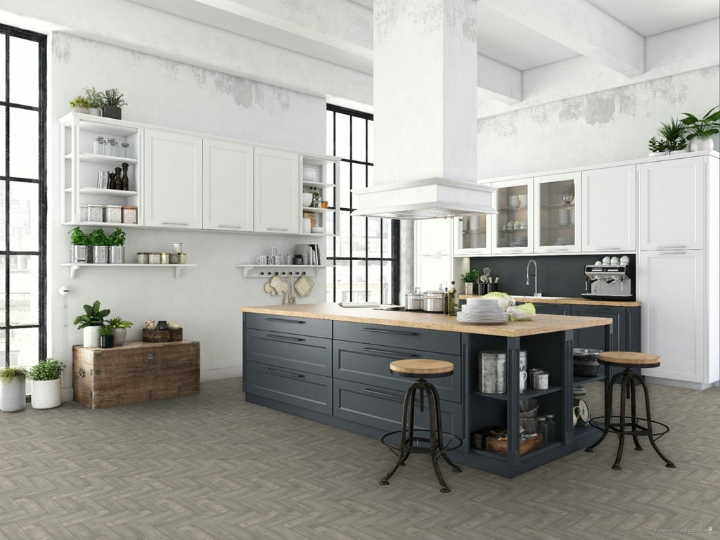 £66.63 per box (3.34m²) - TLC Massimo Fairview Oak SPQ5274 | Gluedown LVT Small Parquet | Clearance — LIMITED STOCK
