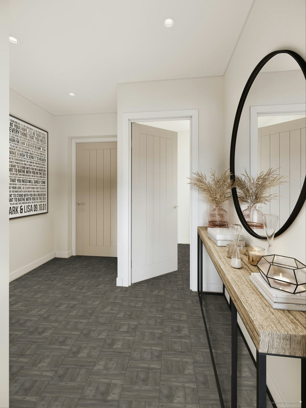 £66.63 per box (3.34m²) - TLC Massimo Hampstead Oak SPQ5275 | Gluedown LVT Small Parquet | Clearance — LIMITED STOCK