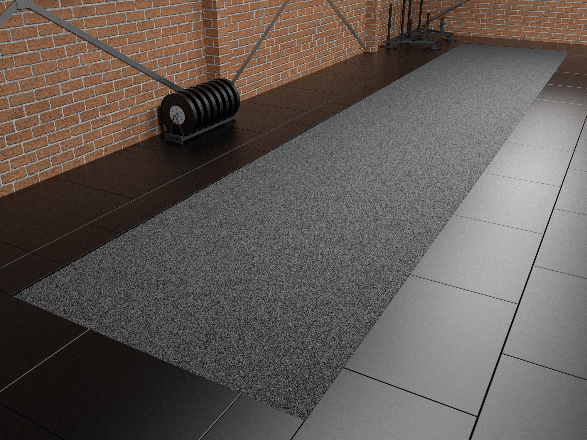 Indoor Sled Track - 2m Wide