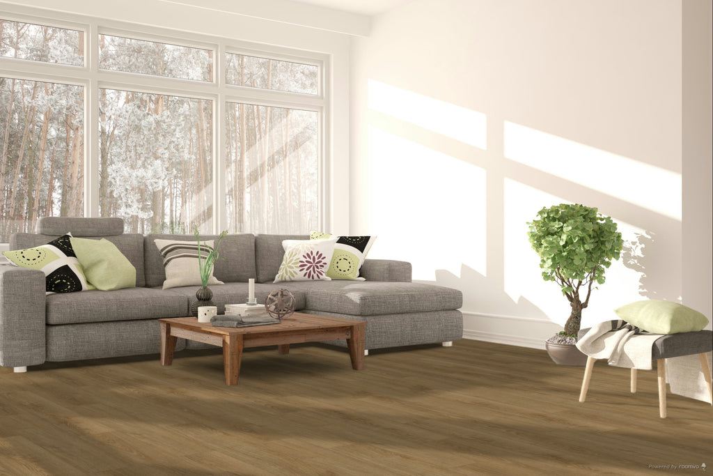 £14.74m2 - LX Luxury Full Plank Gluedown LVT Warm Oak (1 x Pack of 4.75m2)
