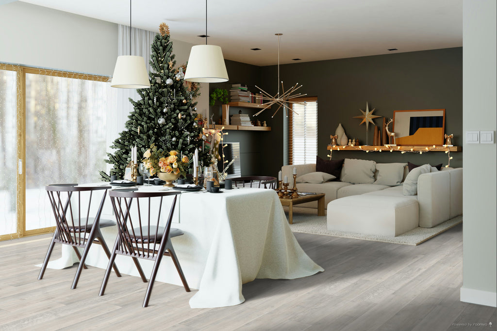 £14.74m2 - LX Luxury Full Plank Gluedown LVT White Oak (1 x Pack of 4.75m2)