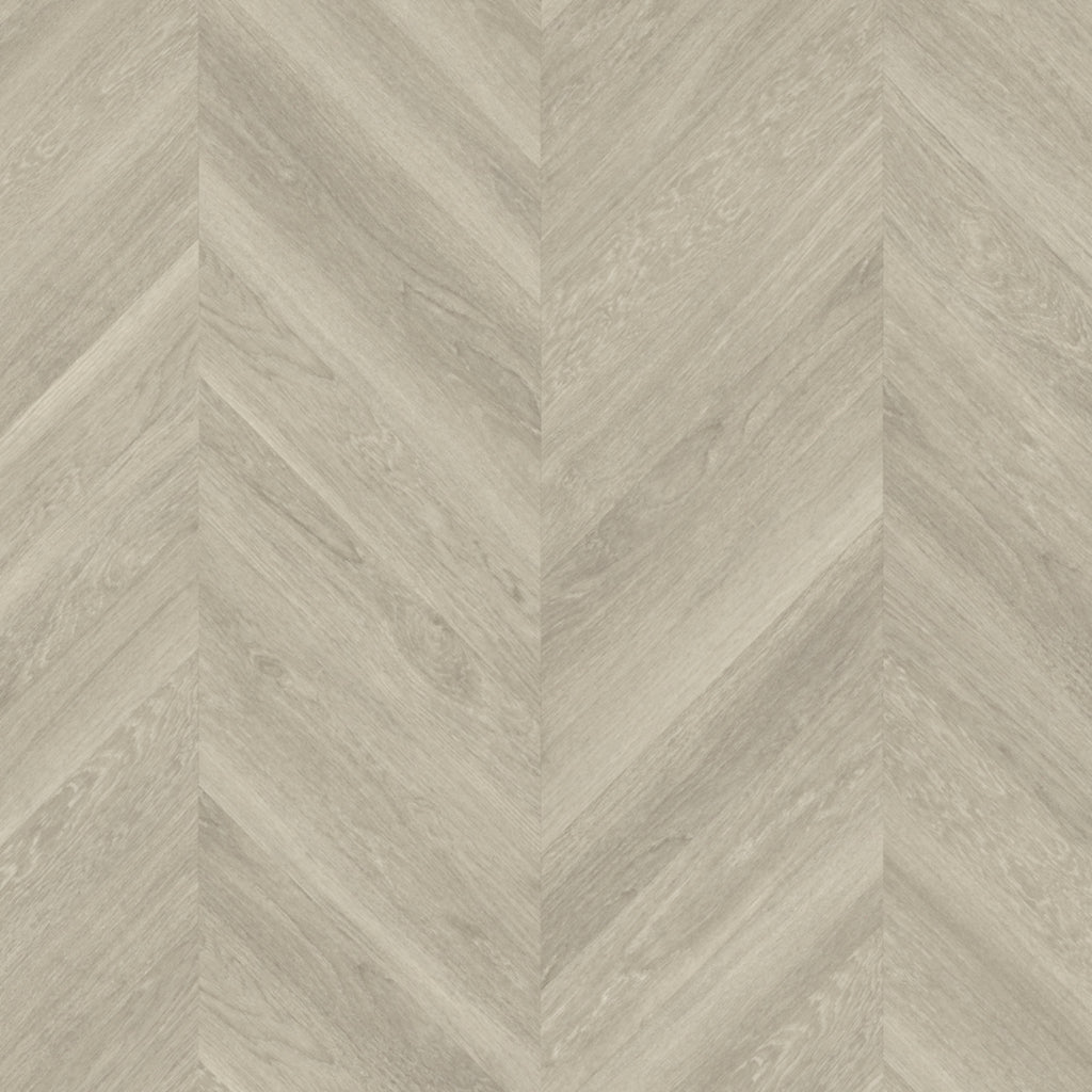 £34.99m2 - Karndean Van Gogh Grey Brushed Oak Chevron Gluedown CM-VGW120T (4.03m2/pack)