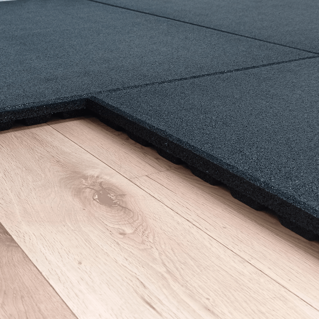 Acoustic Gym Tiles - 43mm - DECIBEL COLLECTION - Gym Flooring