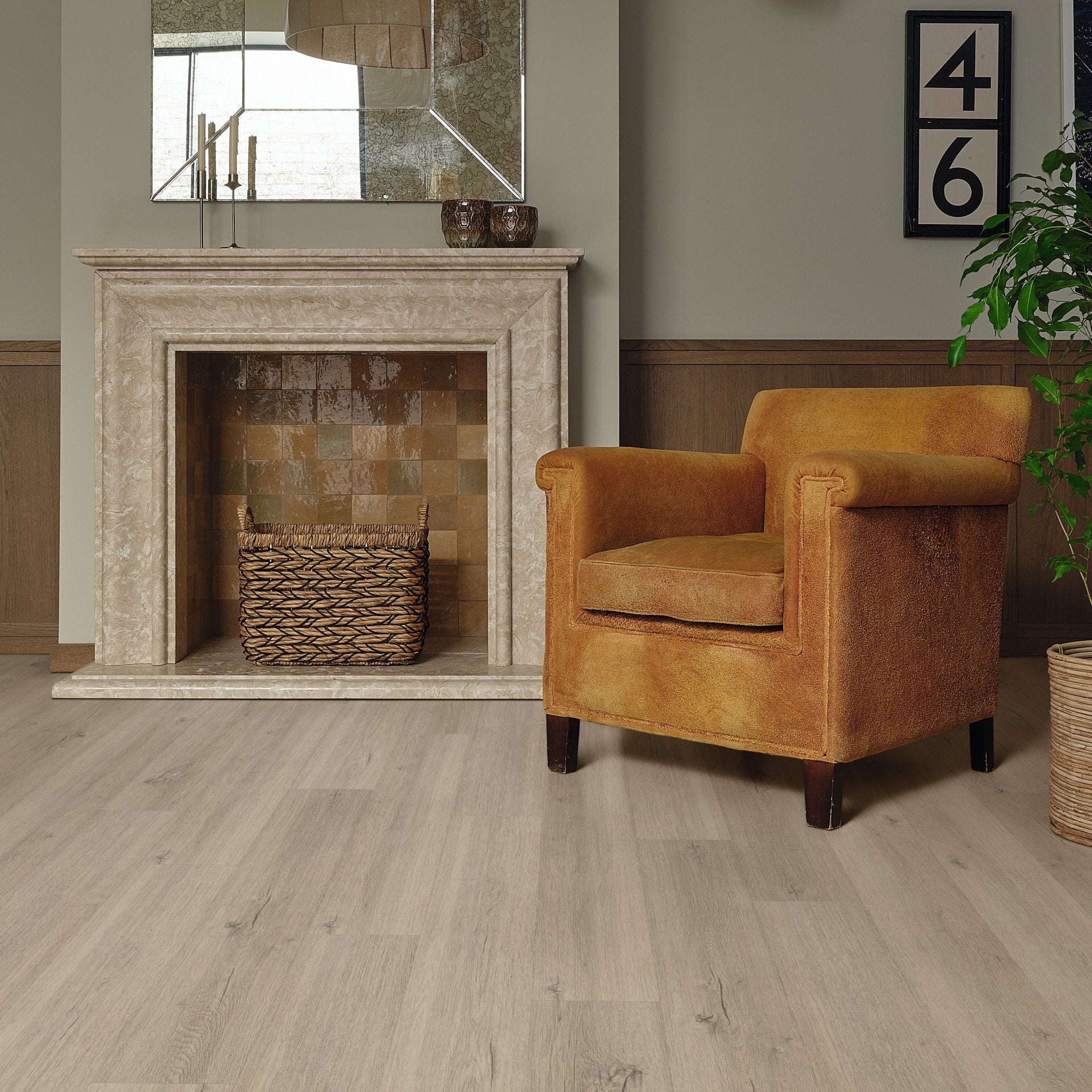 £20.99m2 - Palio Essenza by Karndean - Elba Oak Full Plank PVP410 (1 x pack 4.335m2)