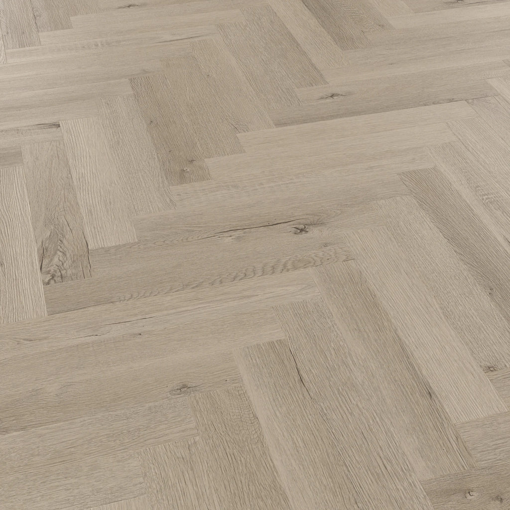 £20.99m2 - Palio Essenza by Karndean - Elba Oak Herringbone SM-PVP410 (1 x pack 3.345m2)