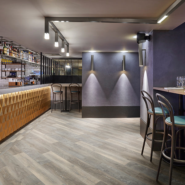 £15.99m2 - Sierra Exempla Gluedown LVT Berkley Oak Full Plank | R10 Slip Rating | 2.5mm thick | 0.55mm Wear Layer (3.37m2 per pack)