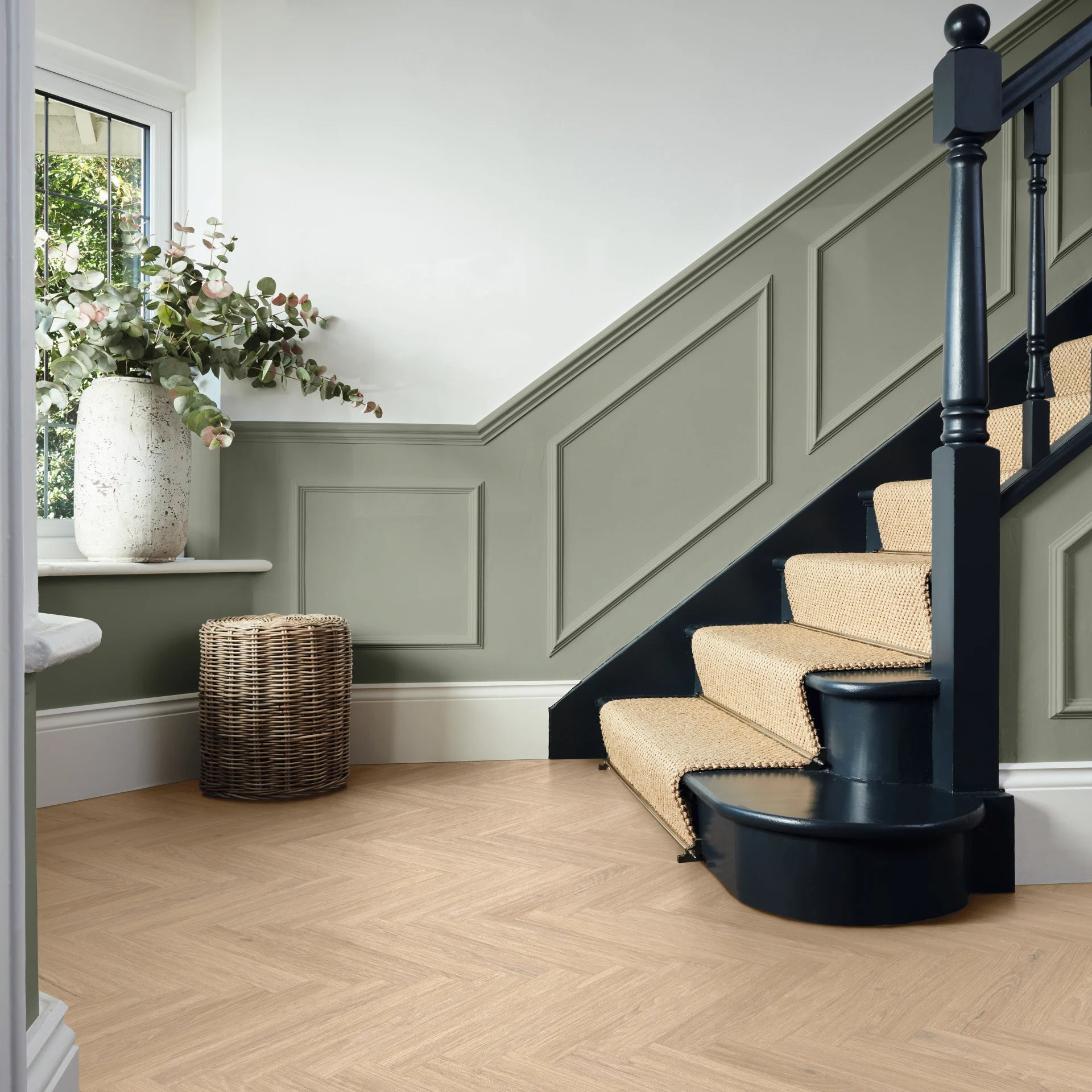 £20.99m2 - Palio Essenza by Karndean - Florentine Oak Herringbone SM-PVP401 (1 x pack 3.345m2)