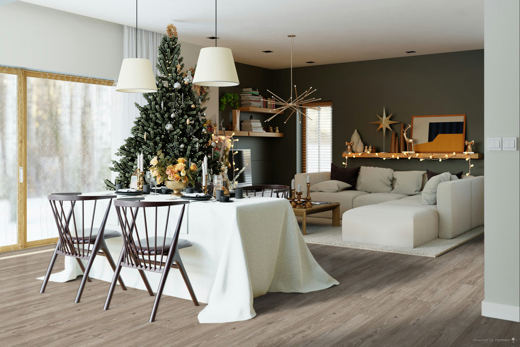 £8.86m2 - Egger 7mm Laminate Greige Oak (1 x pack of 2.49m2)