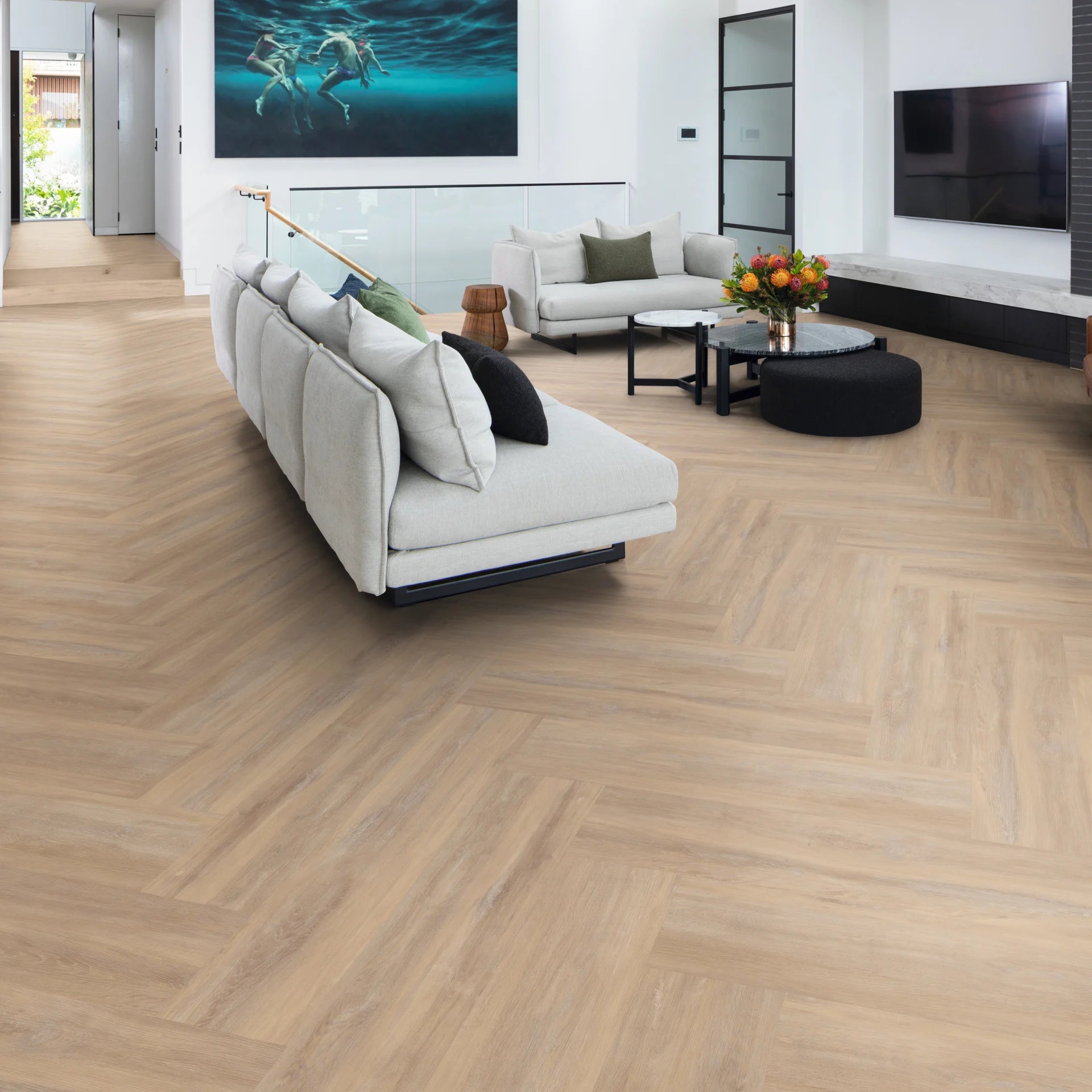 £17.99m2 - Palio by Karndean Gluedown LVT Full Plank PVP156 Hamden (4.769m2 per pack)