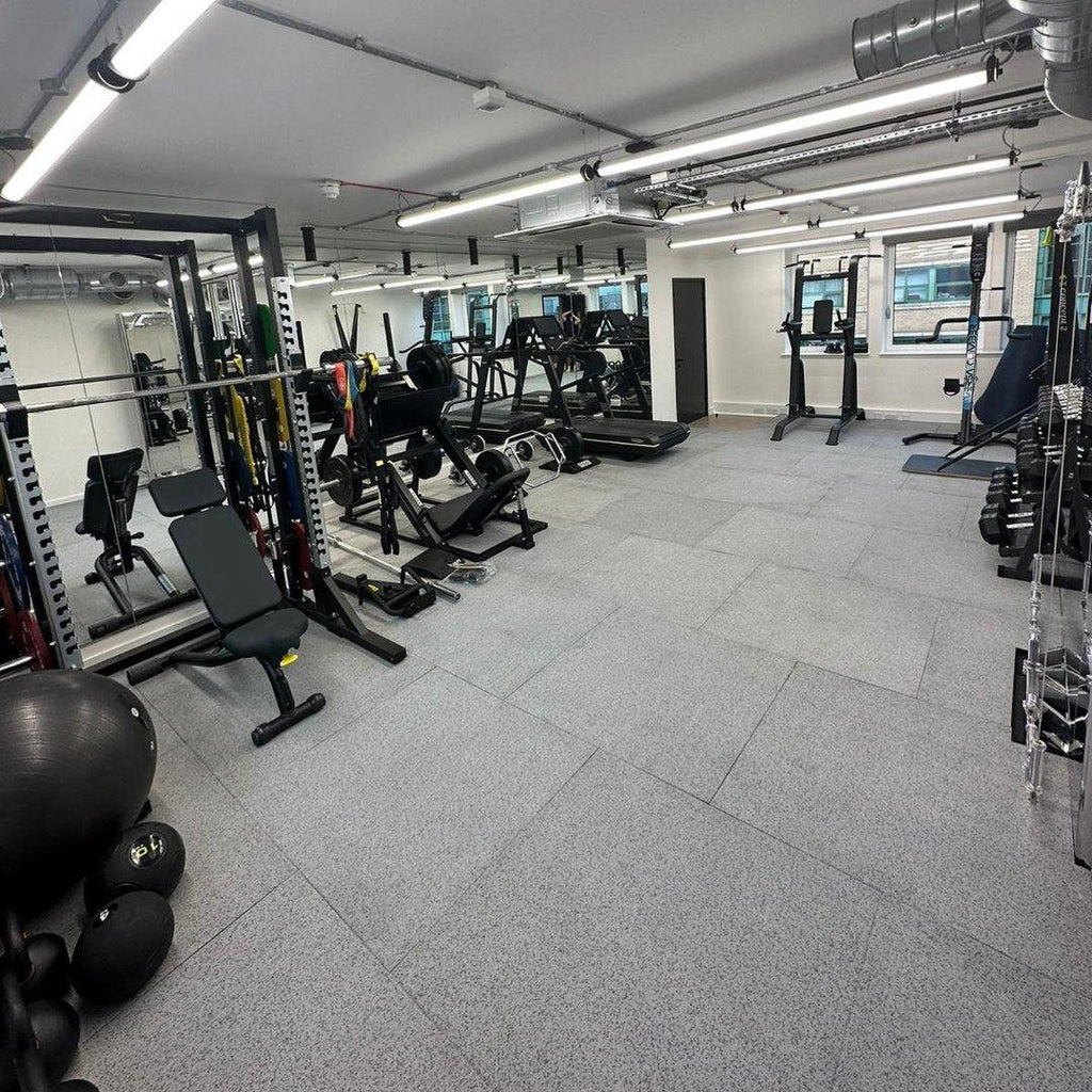 Sprung Konnecta Snowflake Premium Self-Locking Gym Flooring Mat - 20mm