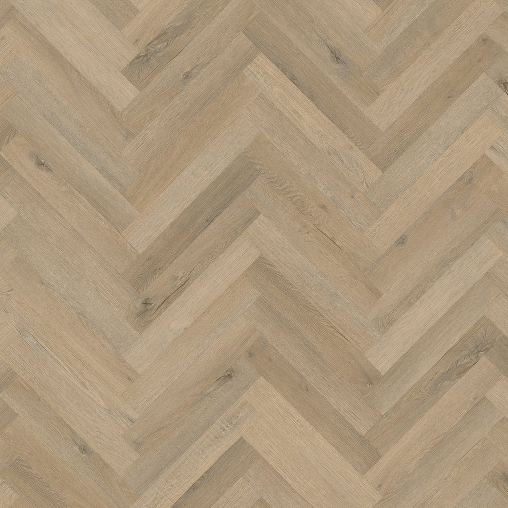 £20.99m2 - Palio Essenza by Karndean - Sorrento Oak Herringbone SM-PVP409 (1 x pack 3.345m2)